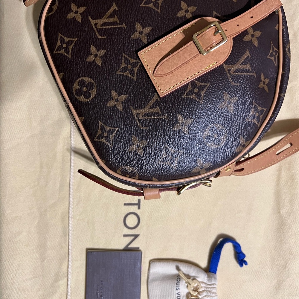 Louis Vuitton Tan and Brown Monogram Crossbody Bag